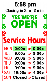 Business Hours for KingWare%20Systems